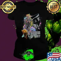 Lgbt harley quinn los angeles raiders of the fray flag s Ladies tee