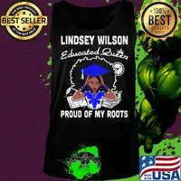 Lindsey wilson educated queen proud of my roots s Tank top