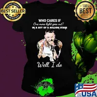 Linkin park who cares if one more light goes out in a sky of a million stars well i do s Ladies tee