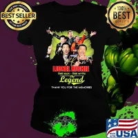 Lionel richie the man the myth the legend thank you for the memories signature s Ladies tee
