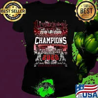 Liverpool fc 2019 2020 prem league champions 2020 s Ladies tee