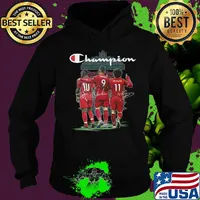 Liverpool fc champions signatures s Hoodie