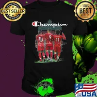 Liverpool fc champions signatures shirt