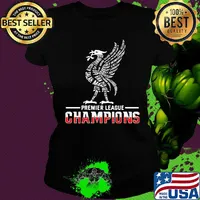 Liverpool fc premier league champions logo s Ladies tee