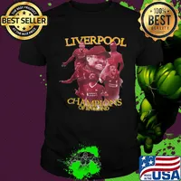Liverpool football club champions of england shirt