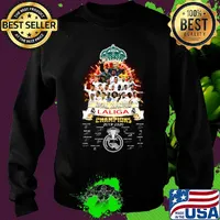 Liverpool football club real madrid la liga champions 2019 2020 signatures s Sweater
