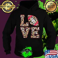 Love oklahoma sooners football leopard s Hoodie