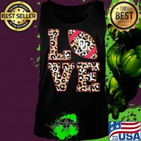 Love oklahoma sooners football leopard s Tank top