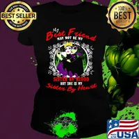 Maleficent and evil queen my best friend may not be my sister by blood but she is my sister by heart s Ladies tee