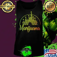 Marijuana Disney weed s Tank top