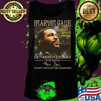 Marvin gaye what's going on 50th anniversary 1970 2020 thank you for the memories signature s Tank top