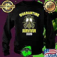 Mask quarantine survivor 2020 s Sweater