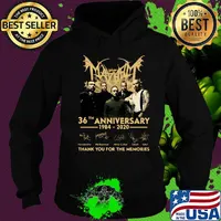 May bat 36th anniversary 1984 2020 thank you for the memories signatures s Hoodie