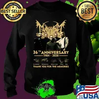 May bat 36th anniversary 1984 2020 thank you for the memories signatures s Sweater