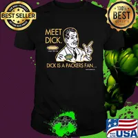 Meet dick smack talkin the talk divk a packers fan shirt