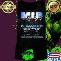 Mib international 23rd anniversary 1997 2020 thank you for the memories signatures s Tank top