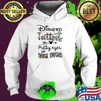 Mickey disnerd with tattoos pretty eyes and thick thighs s Hoodie