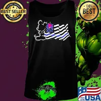 Mickey Mouse Bell Taco American flag s Tank top