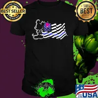 Mickey Mouse Bell Taco American flag shirt