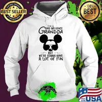 Mickey mouse i'm a bad influence grandpa but we're gonna have a lot of fun s Hoodie