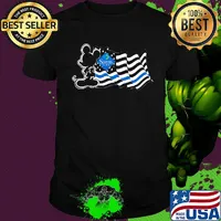 Mickey Mouse Sam's club American flag shirt