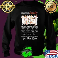 Modern family 2009 2020 11 seasons 254 episodes thank you for the memories to your name signatures s Sweater