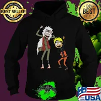 Naruto rick and morty s Hoodie