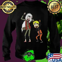 Naruto rick and morty s Sweater