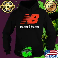 Nb need beer logo s Hoodie