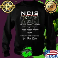 Ncis 2003 2020 16 seasons 377 episodes thank you for the memories signatures s Sweater