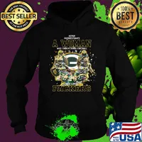 Never underestimate a woman who understands football and loves green bay packers football s Hoodie