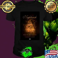 Nightwish human natvre guitar tablature and song book shirt