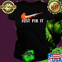 Nike just fix it logo s Ladies tee