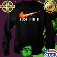 Nike just fix it logo s Sweater