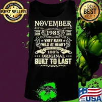 November 1985 limited edition living legend very rare wild at heart filled with love 100% original built to last s Tank top