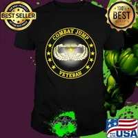 Official Combat Jump veteran shirt