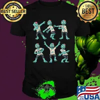 Official halloween zombie dance shirt