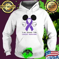 Official Mickey mouse If came we fought I won cancer survivor s Hoodie