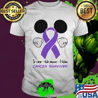 Official Mickey mouse If came we fought I won cancer survivor shirt