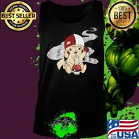 Official pokemon smoking s Tank top