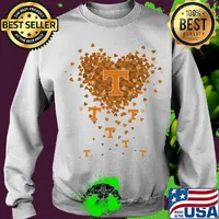 Official Tennessee volunteers Three wolves heart s Sweater