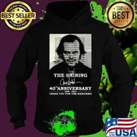 Official The Shining 40th anniversary 1980-2020 thank you for the memories signature s Hoodie