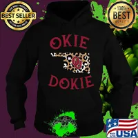 Okie dokie oklahoma sooners leopard s Hoodie