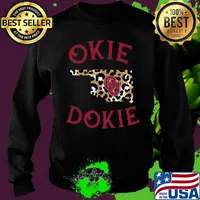 Okie dokie oklahoma sooners leopard s Sweater
