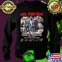One direction 06 years of operation 2010 2016 thank you for the memories signatures s Sweater
