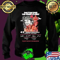 One flew over the cuckoo's nest 45th anniversary years of 1975 2020 thank you for the memories signatures s Sweater