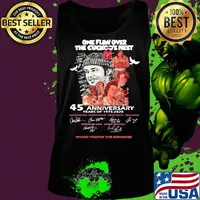 One flew over the cuckoo's nest 45th anniversary years of 1975 2020 thank you for the memories signatures s Tank top