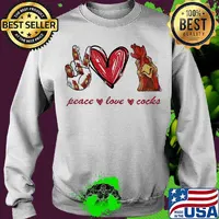 Peace love cocks diamond s Sweater