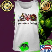 Peace love Kindness craft s Tank top