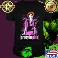 Pretty in pink t-shirt by jared swart inspired by the 1986 movie shirt